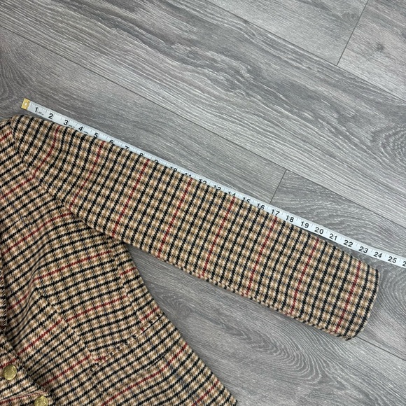 J.Crew Herringbone Wool Blend Schoolboy Blazer Size 4 Classic Tailored Jacket - Picture 13 of 14